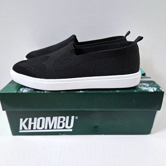 Khombu Harriet Comfort Slip On Breathable Mesh Loafers Womens 6.5 NEW - Picture 1 of 8